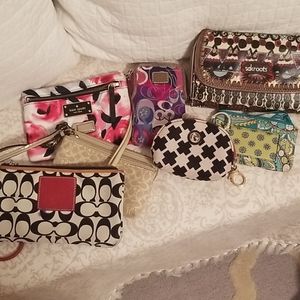 Lot of wristlets/wallet